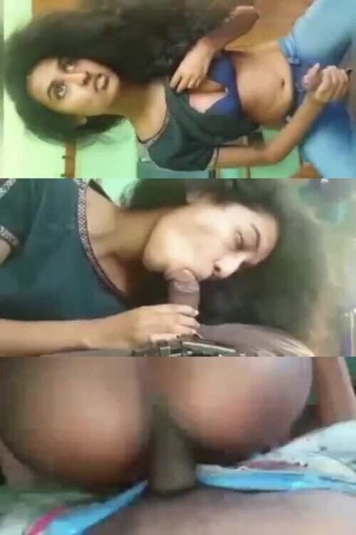Sexy horny Lankan babe hamster xxx suck big cock fuck bf